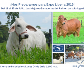 Invitación Expo Liberia 2016